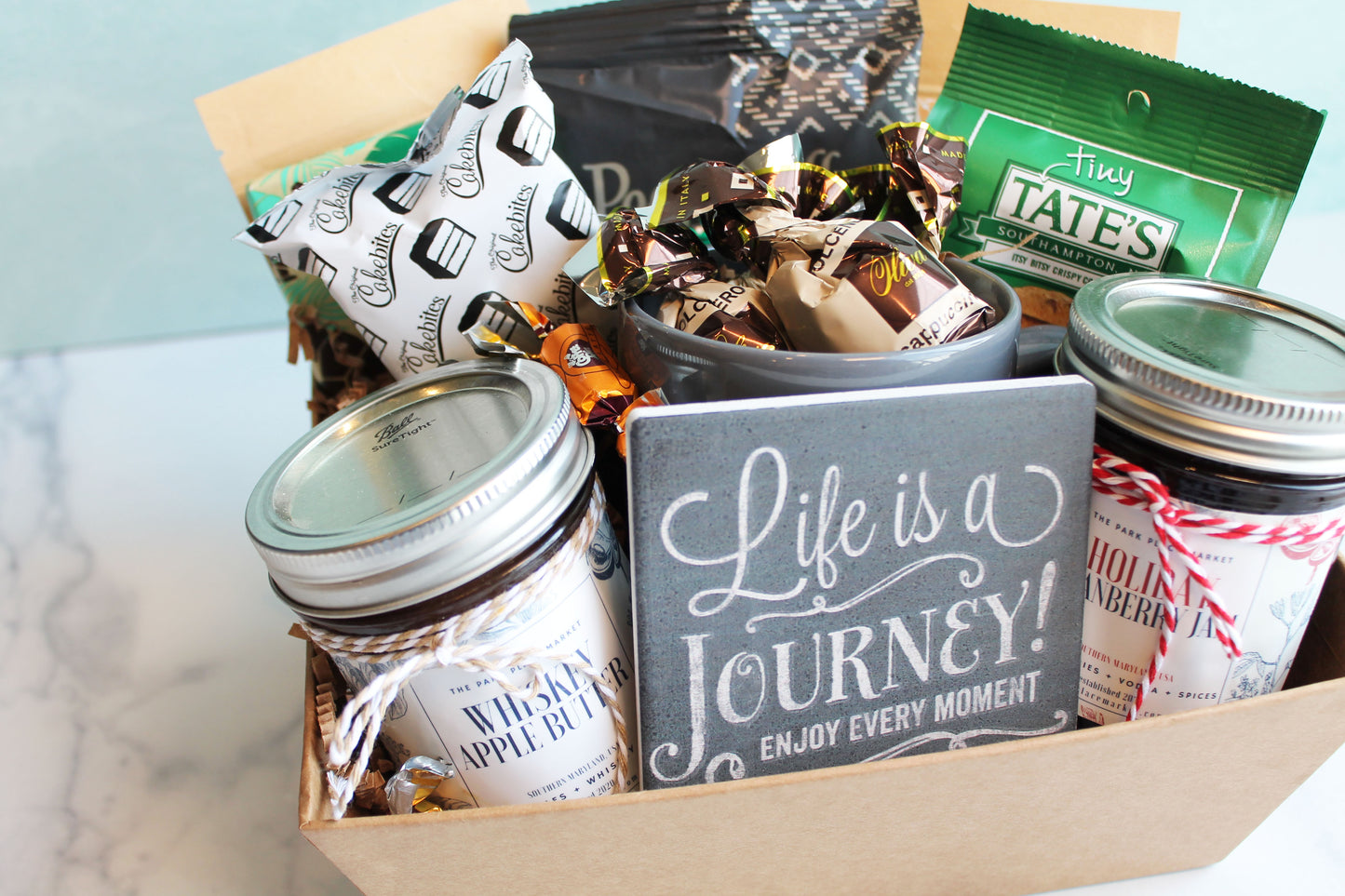 Coffee Lovers Gift Basket - Real Estate Gift - Just Because Gift