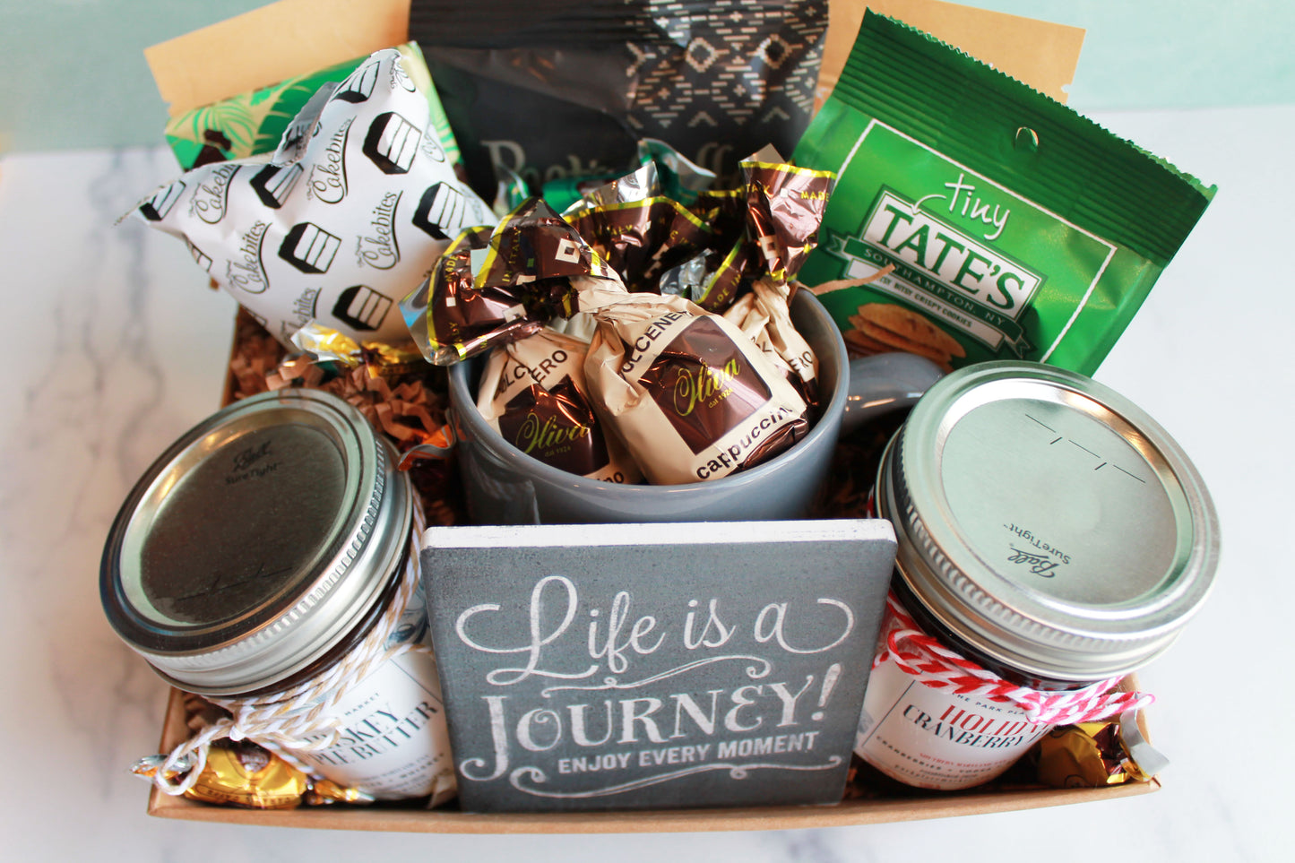 Coffee Lovers Gift Basket - Real Estate Gift - Just Because Gift