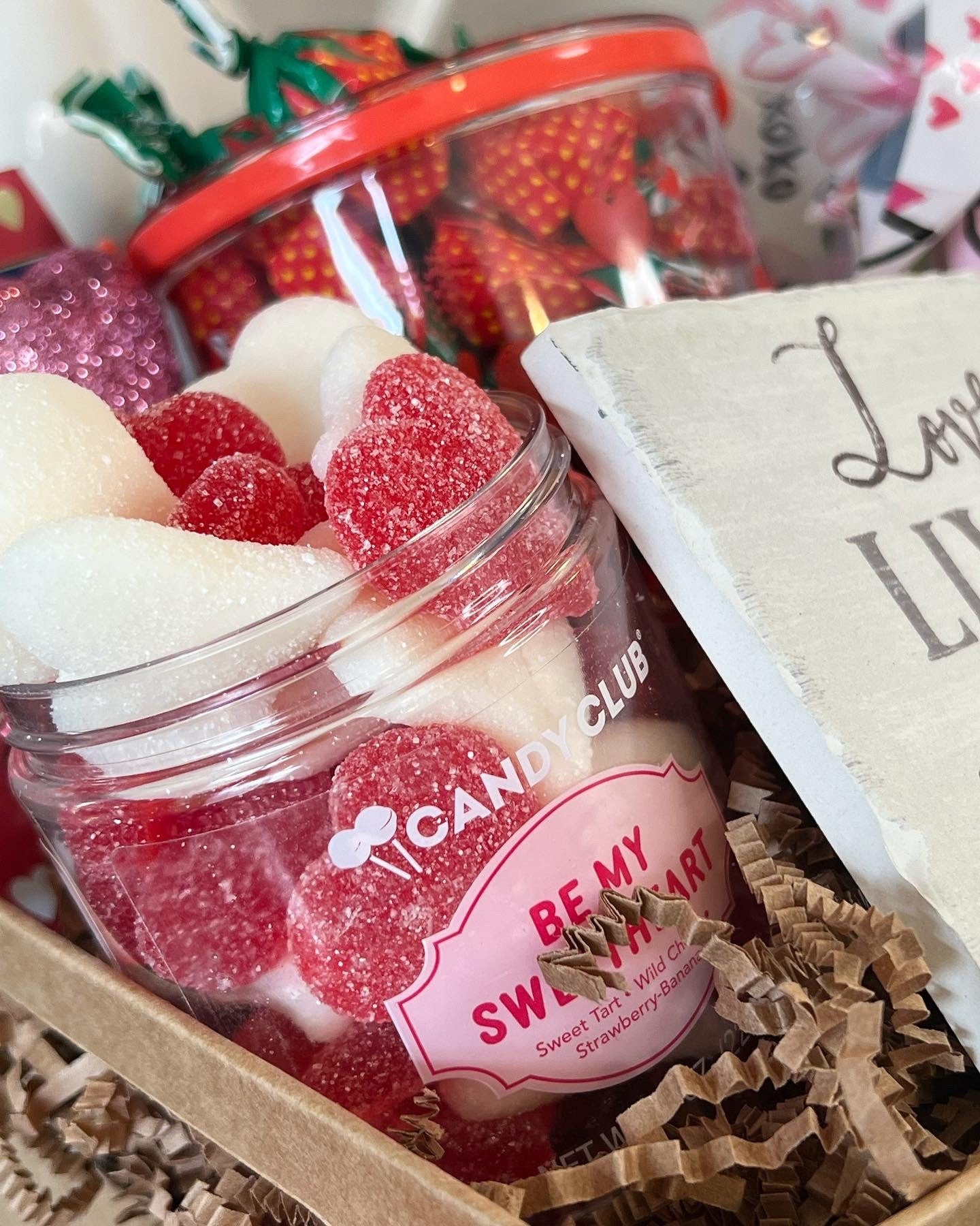 I Love You Gift Basket - Just Because Gift - Thinking Of You Gift - Foodie Gift - Candy Gift Basket - Couples Gift - Family Gift Idea